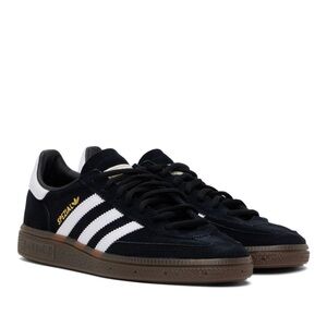 NWOT Adidas Spezial Black and White Sneakers with Gum Sole Men’s Size 10.5